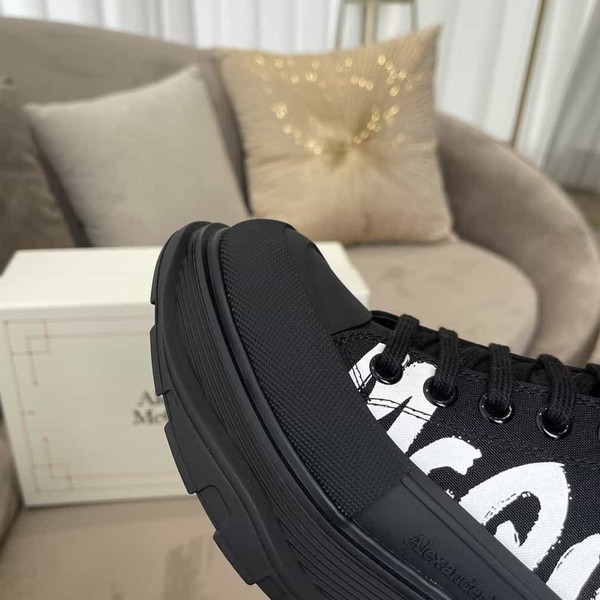 ALEXANDER MCQUEEN GRAFFITI TREAD SLICK HIGH-TOP SNEAKERS - ALD029 - Image 7