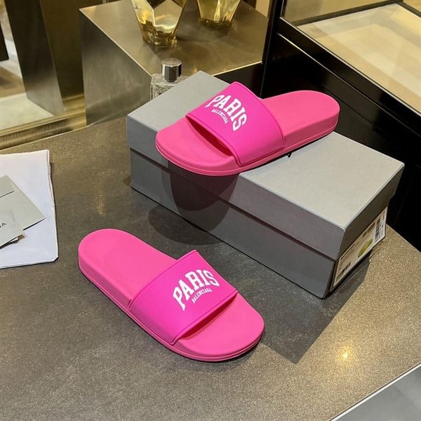 BALENCIAGA CITIES PARIS POOL SLIDE SANDAL - BBD010 - Image 7