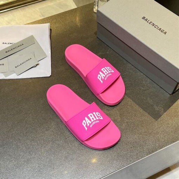 BALENCIAGA CITIES PARIS POOL SLIDE SANDAL - BBD010 - Image 8