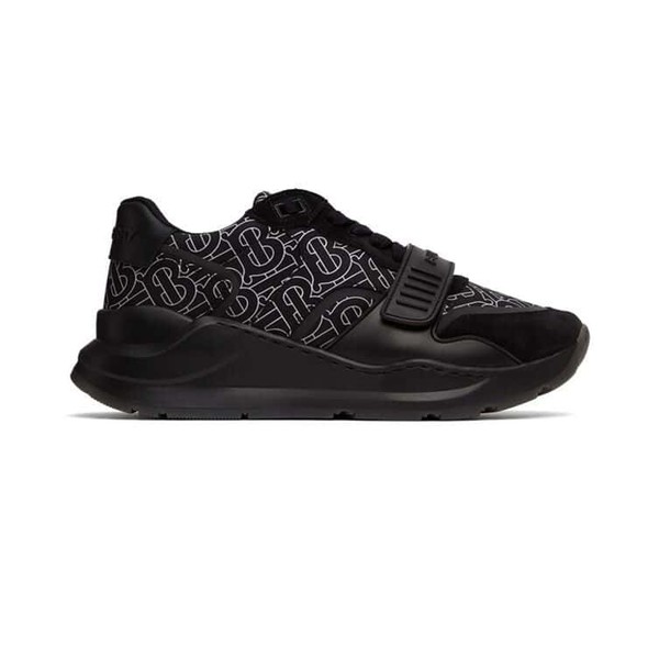 BURBERRY MONOGRAM PRINT NYLON SNEAKERS - BBR002