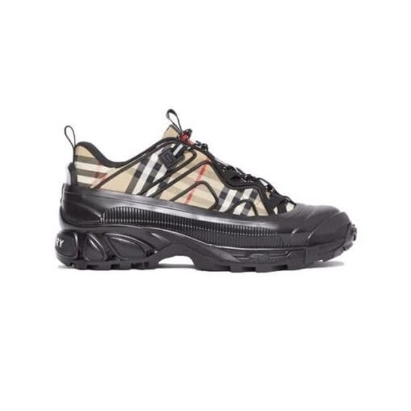 BURBERRY VINTAGE CHECK COTTON ARTHUR SNEAKERS - BBR006 - Image 9