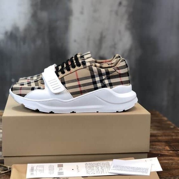 BURBERRY VINTAGE CHECK COTTON SNEAKER - BBR011 - Image 2