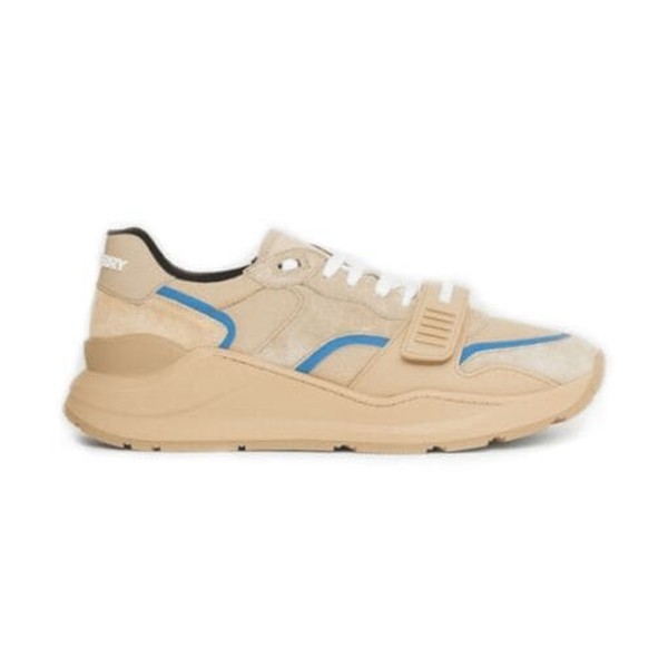 BURBERRY LOGO-STRAP LOW-TOP SNEAKERS - BBR026 - Image 11