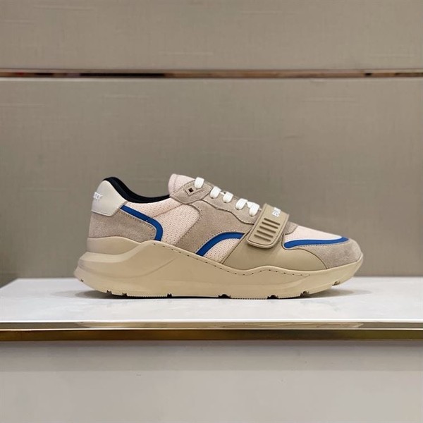 BURBERRY LOGO-STRAP LOW-TOP SNEAKERS - BBR026 - Image 3