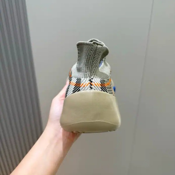 BURBERRY CHECK KNIT NEPTUNE SNEAKERS - BBR055 - Image 7