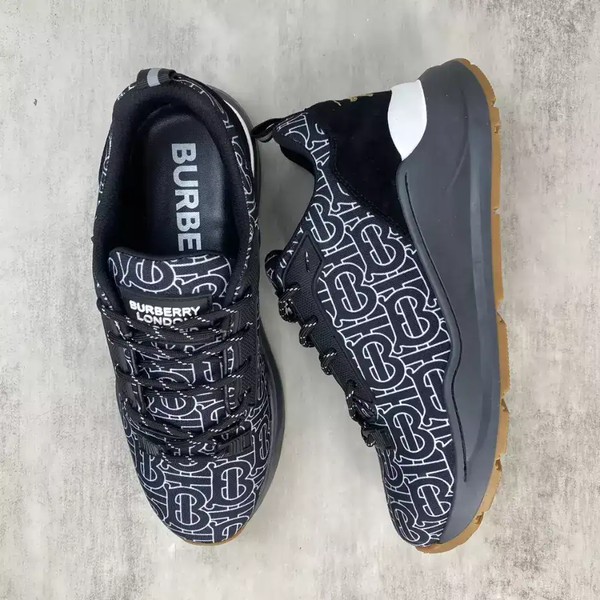 BURBERRY PLATFORM SNEAKERS - BBR059 - Image 4