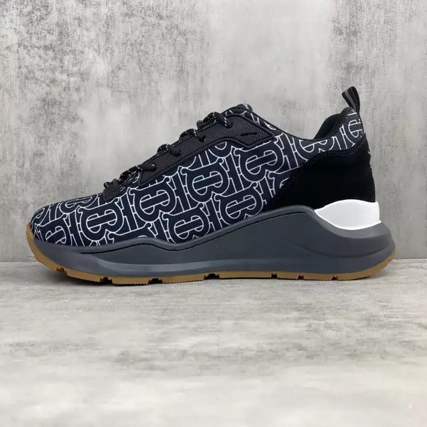 BURBERRY PLATFORM SNEAKERS - BBR059 - Image 5