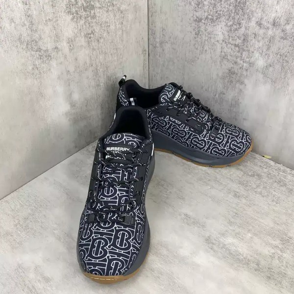 BURBERRY PLATFORM SNEAKERS - BBR059 - Image 9