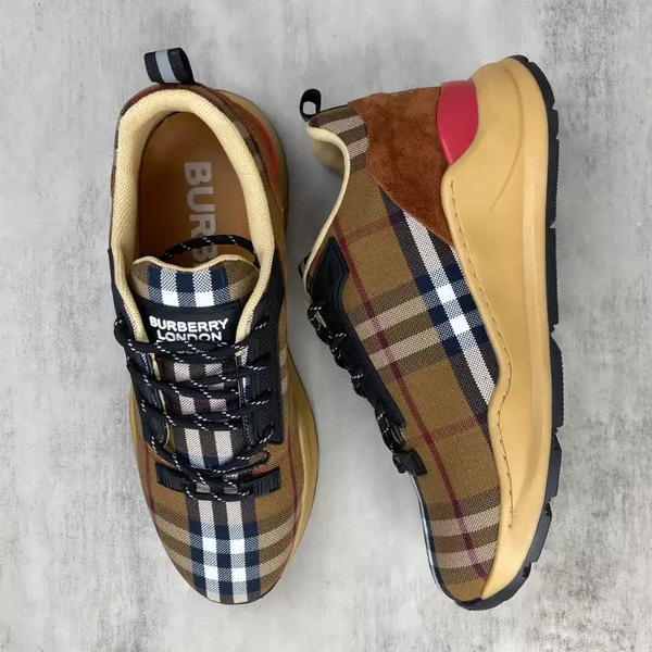 BURBERRY PLATFORM SNEAKERS - BBR062 - Image 6