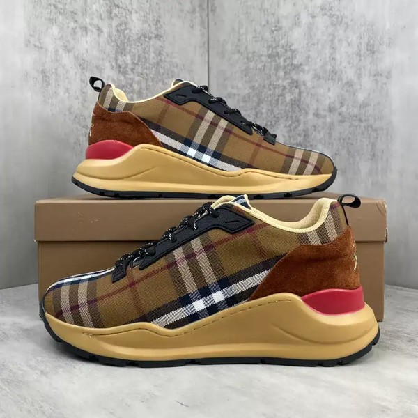 BURBERRY PLATFORM SNEAKERS - BBR062 - Image 7