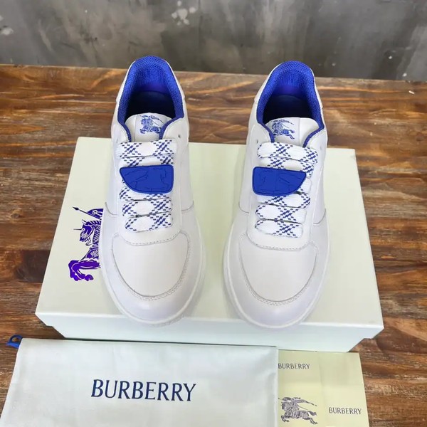 BURBERRY LEATHER TERRACE SNEAKERS - BBR086 - Image 2