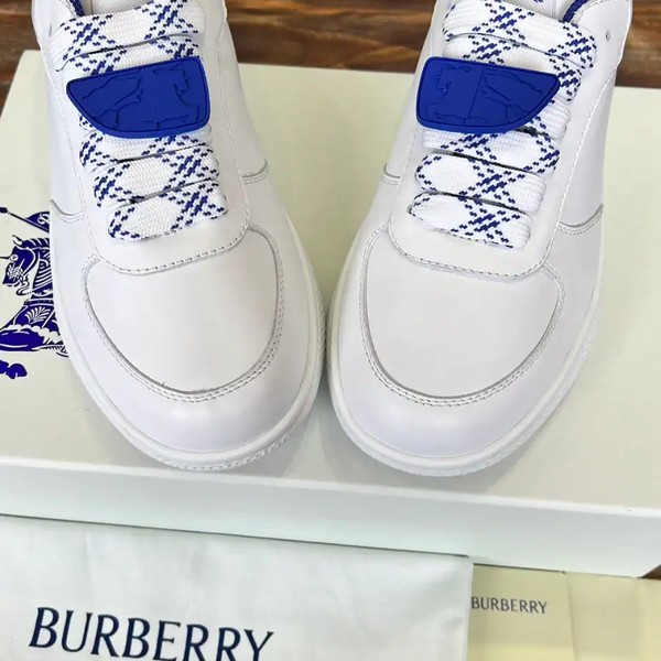 BURBERRY LEATHER TERRACE SNEAKERS - BBR086 - Image 5