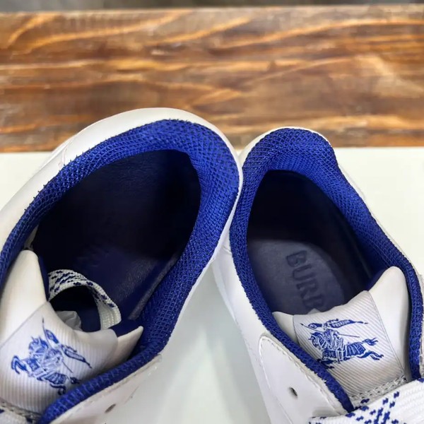 BURBERRY LEATHER TERRACE SNEAKERS - BBR086 - Image 8