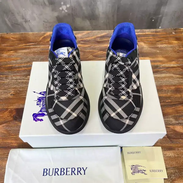 BURBERRY CHECK TERRACE SNEAKERS - BBR095 - Image 2