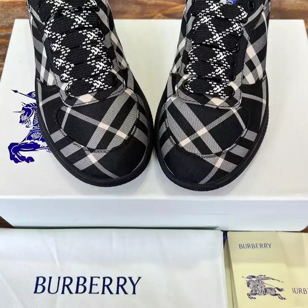 BURBERRY CHECK TERRACE SNEAKERS - BBR095 - Image 7