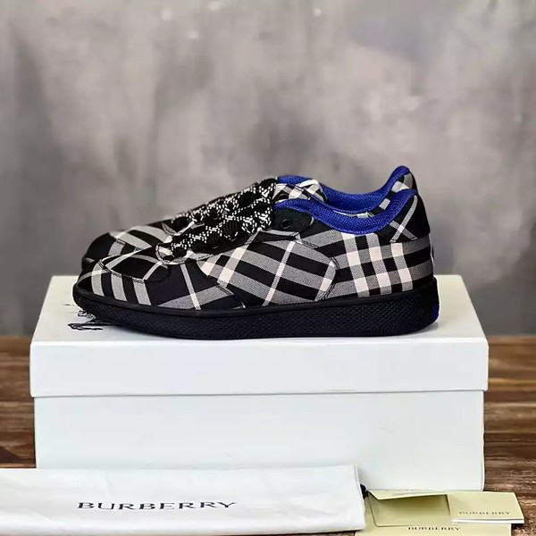 BURBERRY CHECK TERRACE SNEAKERS - BBR095