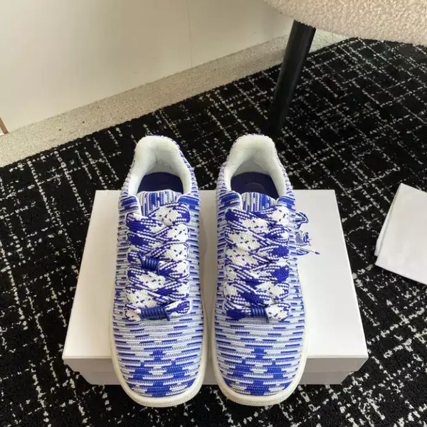 BURBERRY CHECK KNIT BOX SNEAKERS - BBR097 - Image 3