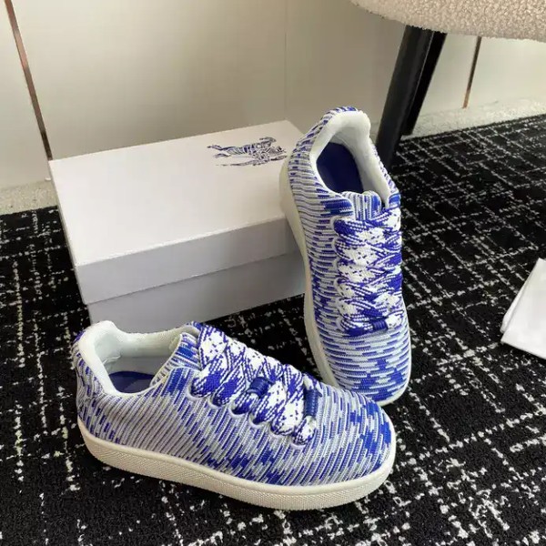 BURBERRY CHECK KNIT BOX SNEAKERS - BBR097 - Image 5