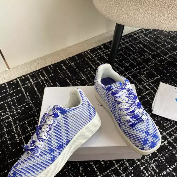 BURBERRY CHECK KNIT BOX SNEAKERS - BBR097 - Image 7