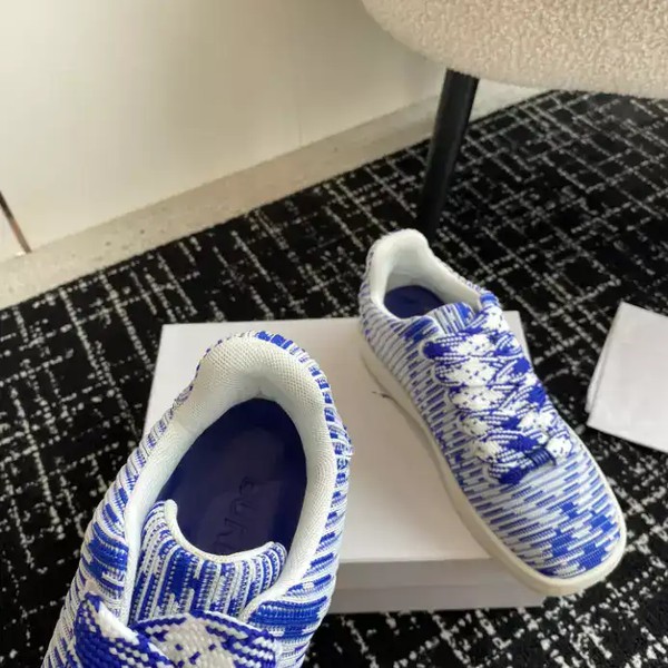 BURBERRY CHECK KNIT BOX SNEAKERS - BBR097 - Image 8