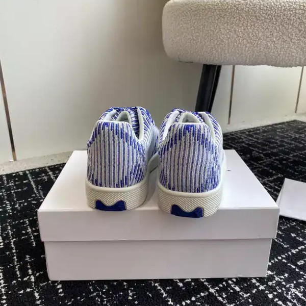 BURBERRY CHECK KNIT BOX SNEAKERS - BBR097 - Image 9