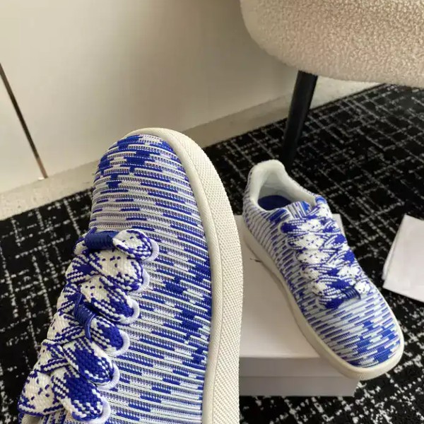BURBERRY CHECK KNIT BOX SNEAKERS - BBR097 - Image 10