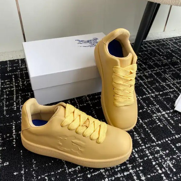 BURBERRY LEATHER BOX SNEAKERS - BBR101 - Image 5