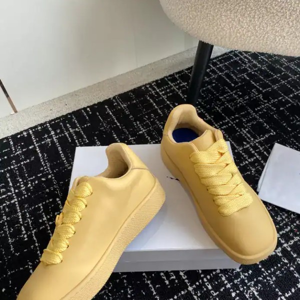 BURBERRY LEATHER BOX SNEAKERS - BBR101 - Image 7