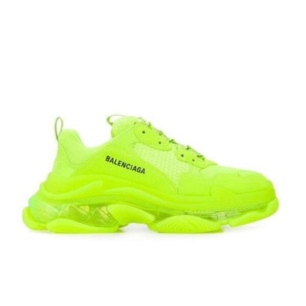 BALENCIAGA TRIPLE S CLEAR SOLE IN GREEN - BLA018 - Image 8
