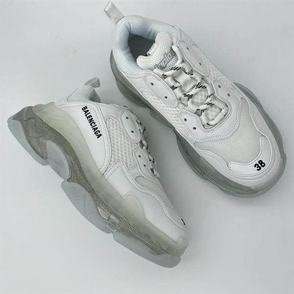BALENCIAGA TRIPLE S IN WHITE - BLA027 - Image 9