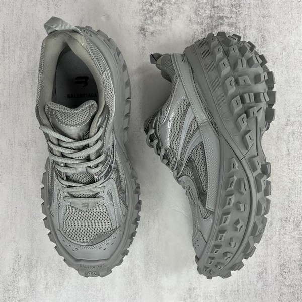 BALENCIAGA DEFENDER SNEAKER IN GREY - BLA047 - Image 3