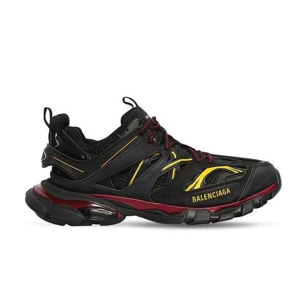 BALENCIAGA TRACK TRAINERS BLACK YELLOW - BLA066