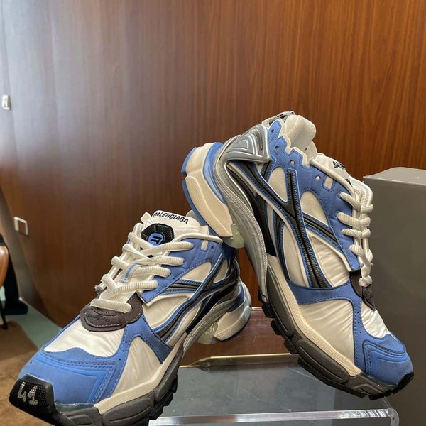 BALENCIAGA RUNNER SNEAKER 'BLUE GREY' - BLA077 - Image 2