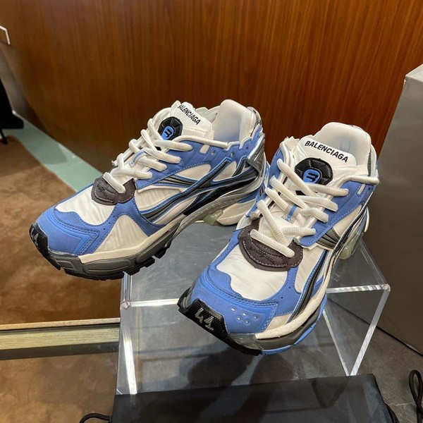 BALENCIAGA RUNNER SNEAKER 'BLUE GREY' - BLA077 - Image 3
