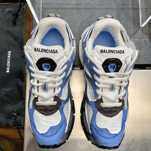 BALENCIAGA RUNNER SNEAKER 'BLUE GREY' - BLA077 - Image 4
