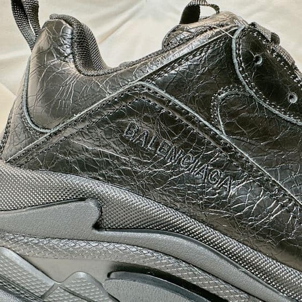BALENCIAGA TRIPLE S LAMBSKIN SNEAKERS - BLA079 - Image 8