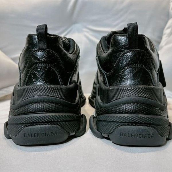 BALENCIAGA TRIPLE S LAMBSKIN SNEAKERS - BLA079 - Image 9