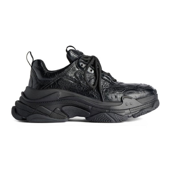 BALENCIAGA TRIPLE S LAMBSKIN SNEAKERS - BLA079