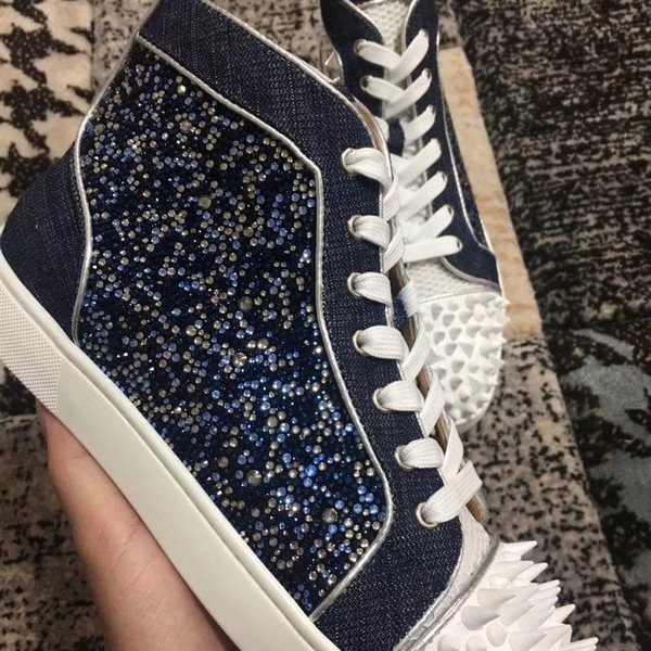 CHRISTIAN LOUBOUTIN HIGH TOP SNEAKER - CLS007 - Image 4