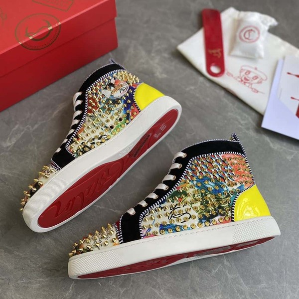 CHRISTIAN LOUBOUTIN HIGH TOP SNEAKER - CLS014 - Image 4