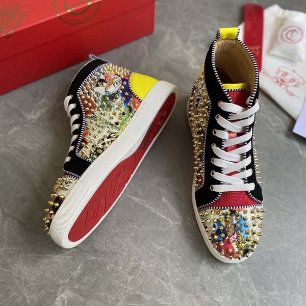 CHRISTIAN LOUBOUTIN HIGH TOP SNEAKER - CLS014 - Image 8