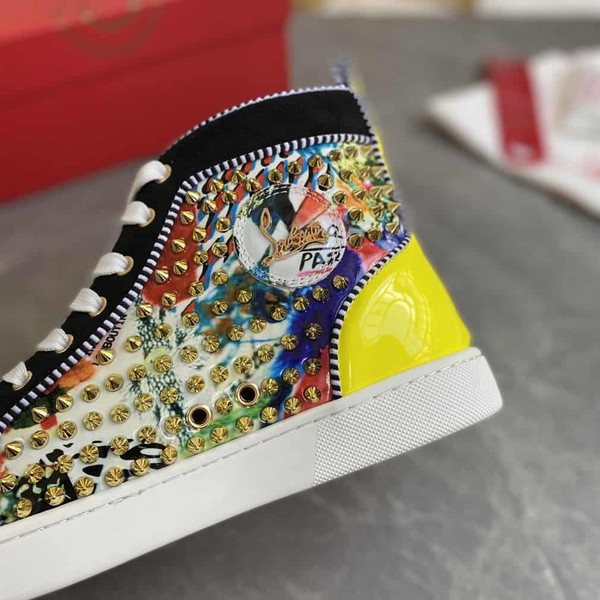 CHRISTIAN LOUBOUTIN HIGH TOP SNEAKER - CLS014 - Image 9