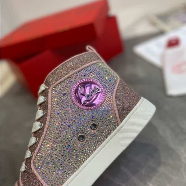 Christian Louboutin Low Top Rose Sneaker - CLS052 - Image 4