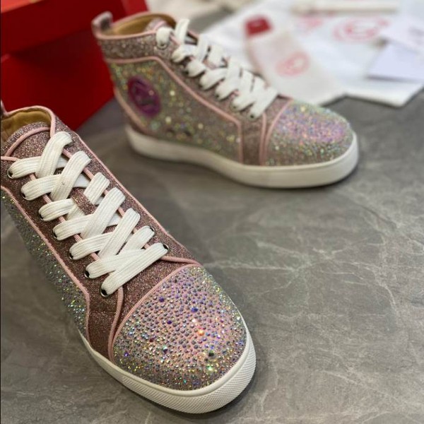Christian Louboutin Low Top Rose Sneaker - CLS052 - Image 5