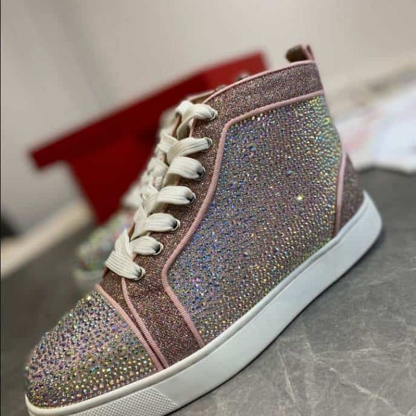 Christian Louboutin Low Top Rose Sneaker - CLS052 - Image 6