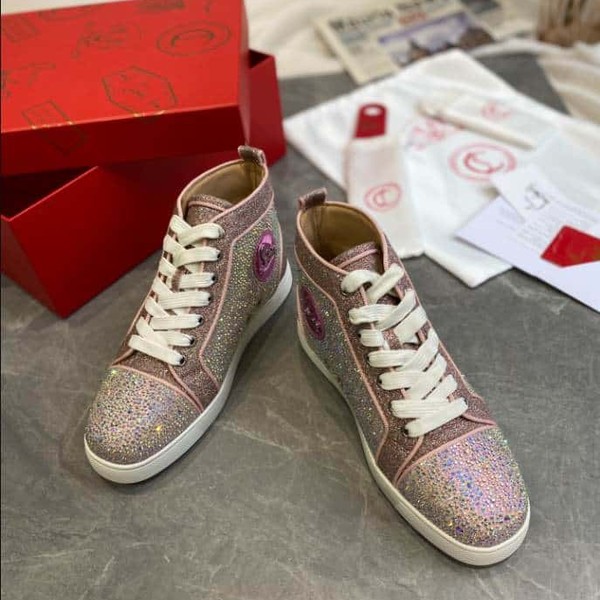 Christian Louboutin Low Top Rose Sneaker - CLS052 - Image 7