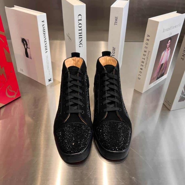 Christian Louboutin Low Top Black Sneaker - CLS053 - Image 2