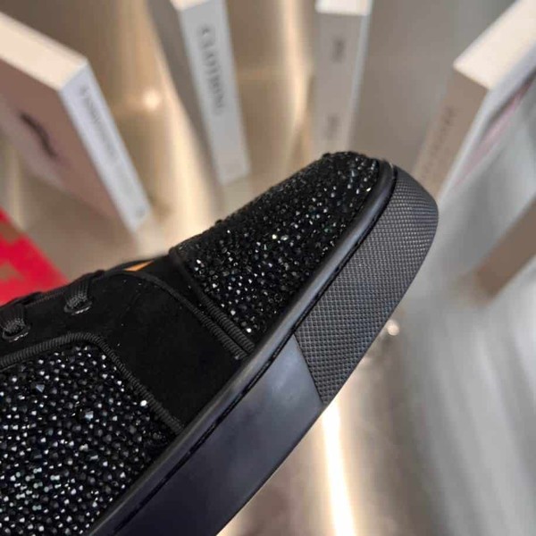 Christian Louboutin Low Top Black Sneaker - CLS053 - Image 4