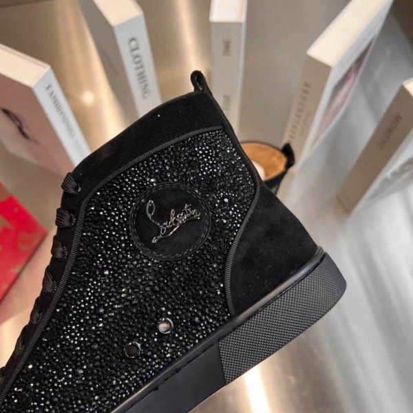 Christian Louboutin Low Top Black Sneaker - CLS053 - Image 5