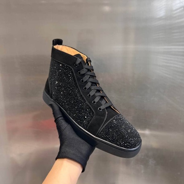 Christian Louboutin Low Top Black Sneaker - CLS053 - Image 7